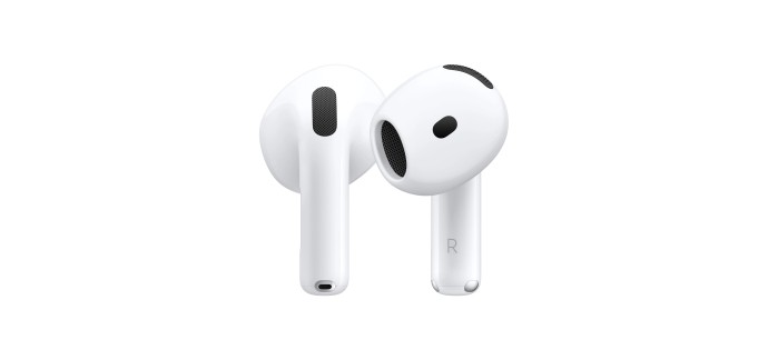 Amazon: Apple AirPods 4 avec réduction active du bruit ANC à 159,99€ (au lieu de 166,87€)