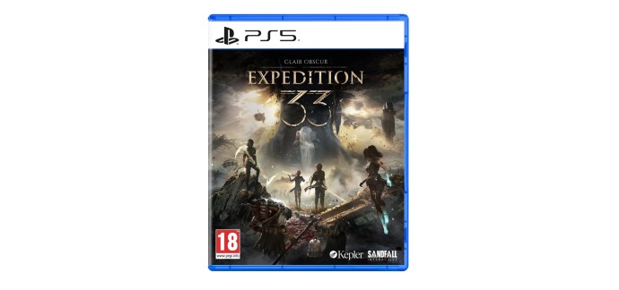 Amazon: Clair Obscur Expedition 33 sur PS5 à 34,99€ (au lieu de 45,11€)