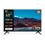 Amazon: TV 65" Xiaomi TV F 65 - 4K UHD, Smart TV, Fire TV, Alexa, HDR10, MEMC à 379€ (au lieu de 398€)