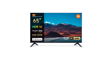Amazon: TV 65" Xiaomi TV F 65 - 4K UHD, Smart TV, Fire TV, Alexa, HDR10, MEMC à 379€ (au lieu de 398€)