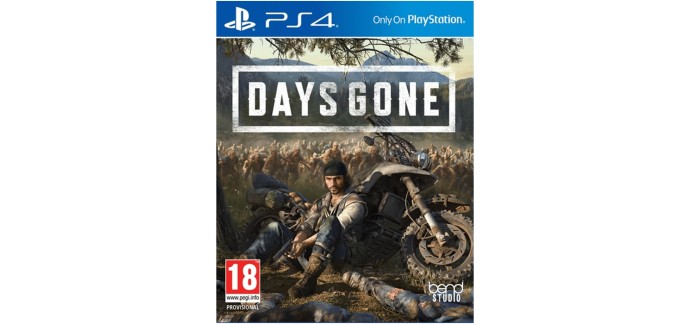 Amazon: Days Gone (PS4) à 19,99€ (au lieu de 39,99€)
