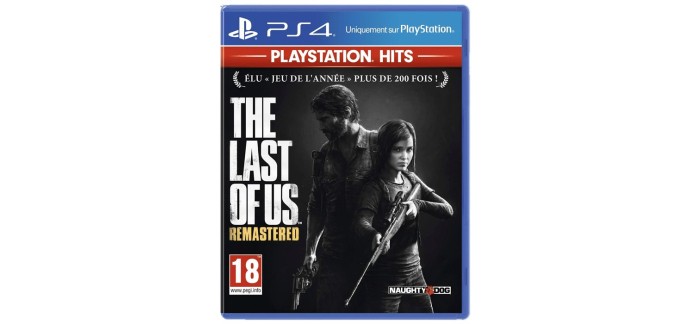 Amazon: The Last of Us Remastered (PS4) à 9,99€ (au lieu de 19,99€)