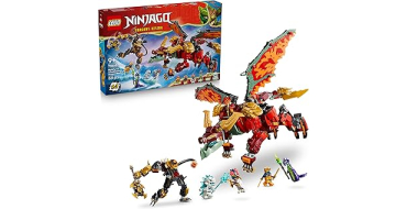 Amazon: LEGO® Ninjago Le Robot Dragon Transformable de Braséra (71868) à 64,99€ (au lieu de 89,99€)