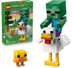 Amazon: LEGO Minecraft Poule Chevauchée (21582) à 24,99€ (au lieu de 29,99€)