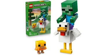 Amazon: LEGO Minecraft Poule Chevauchée (21582) à 24,99€ (au lieu de 29,99€)