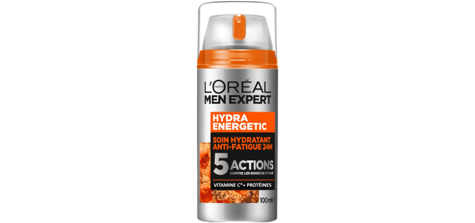 Amazon: Crème hydratante L'Oréal Men Expert - 100ml à 8,35€ (au lieu de 12,22€)