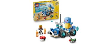 Amazon: LEGO® Pokémon Smart Play  L’Aventure de Carapuce avec Le Buggy du Dresseur (72156) à 24,99€