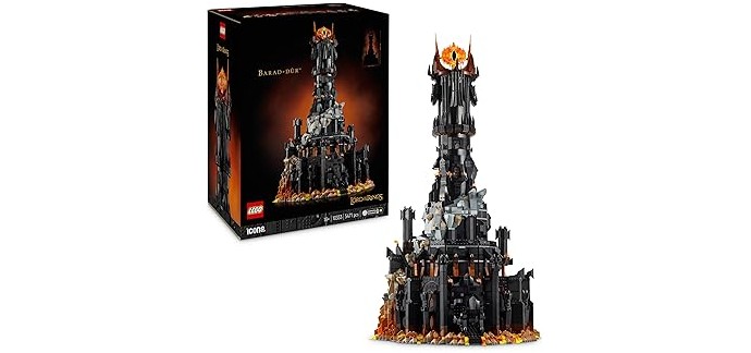 Amazon: LEGO® Icons Le Seigneur des Anneaux  Barad-dûr (10333) à 428,25€ (au lieu de 459,99€)