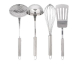 LIDL: SILVERCREST Set d'ustensiles de cuisine 4 pièces - acier inoxydable à 9,99€ (au lieu de 14,99€)