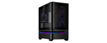 Amazon: Boitier PC Asus Prime AP202 ARGB, Noir à 79,99€ (au lieu de 101,09€)