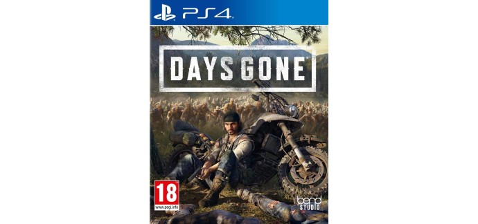 Amazon: Days Gone sur PS4 (Mise à niveau PS5 disponible) à 19,99€