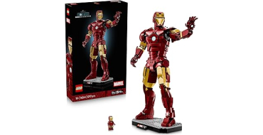 Amazon: LEGO® Marvel Iron Man Mark 3 Édition Collector (76344) à 93,99€ (au lieu de 104,33€)