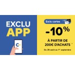 Castorama: 10% de réduction dès 200€ d'achat pour les porteurs de la carte C-Casto