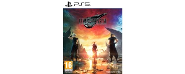 Amazon: Final Fantasy VII Rebirth Standard Édition PS5 à 24,99€ (au lieu de 45,88€)