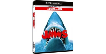 Amazon: Les Dents de la Mer en Blu-Ray 4K Ultra HD à 13,07€ (au lieu de 14,9€)