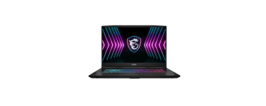 Amazon: PC Portable 17.3" MSI Katana 17 HX - FHD 144 Hz, RTX 5070, i7-14650HX, 32 Go DDR5, SSD 1 To à 1699€