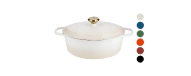 LIDL: SILVERCREST Cocotte en fonte Premium 4,8 L - émaillée, induction, 260°C à 21,99€ (au lieu de 27,99€)