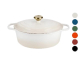 LIDL: SILVERCREST Cocotte en fonte Premium 4,8 L - émaillée, induction, 260°C à 21,99€ (au lieu de 27,99€)
