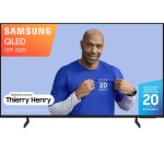Conforama: Téléviseur QLED SAMSUNG TQ65Q7FAAUXXC - UHD 4K 65 pouces (163 cm) à 549€ (au lieu de 649€)