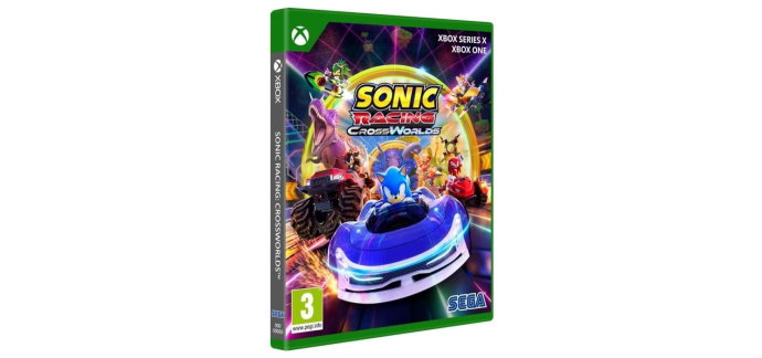 Cdiscount: Sonic Racing CrossWorlds (Xbox Series) à 19,99€ (au lieu de 69,99€)