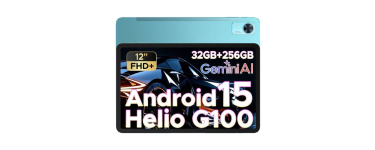 JoyBuy: DOOGEE Tab E3+ Tablette Android 15, 12" FHD+, Helio G100, 32 Go + 256 Go / 2 To, 8800 mAh à 143,99€