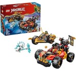 Amazon: LEGO® Ninjago Véhicules Combinables de Kai et Cole (71864) à 21,99€ (au lieu de 24,9€)
