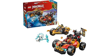 Amazon: LEGO® Ninjago Véhicules Combinables de Kai et Cole (71864) à 21,99€ (au lieu de 24,9€)