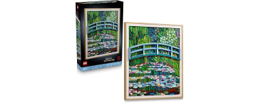 Amazon: LEGO® Art Claude Monet  Le Bassin aux Nymphéas (31220) à 135,99€ (au lieu de 149,99€)