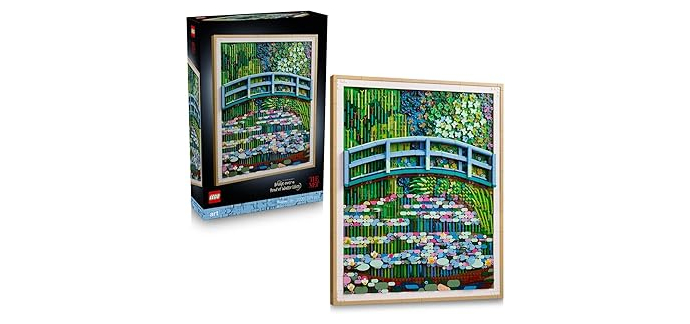 Amazon: LEGO® Art Claude Monet  Le Bassin aux Nymphéas (31220) à 135,99€ (au lieu de 149,99€)