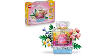 Amazon: LEGO® Creator 3-en-1 Flacon de Parfum au Décor Floral (31383) à 21,99€ (au lieu de 29,99€)