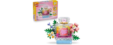 Amazon: LEGO® Creator 3-en-1 Flacon de Parfum au Décor Floral (31383) à 21,99€ (au lieu de 29,99€)
