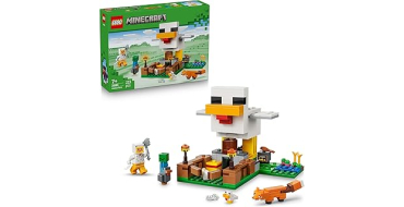 Amazon: LEGO® Minecraft La Ferme à Poulet (21585) à 13,99€ (au lieu de 19,99€)