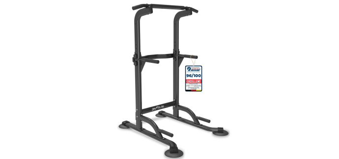 Amazon: Barre de traction autonome Reposter Station de musculation DH FitLife Power Tower à 74€