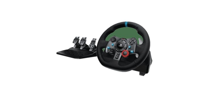 Amazon: Volant + Pédalier Logitech G29 (PS5, PS4, PS3 et PC) à 209,96€ (au lieu de 399,99€)