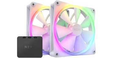 Amazon: Lot de 2 Ventilateurs NZXT RGB Duo F140-2 - 140 mm avec contrôleur à 19,9€ (au lieu de 38,62€)