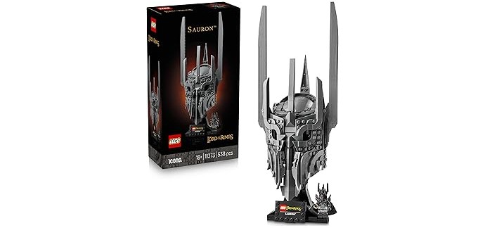 Amazon: LEGO® Icons Le Casque de Sauron (11373) à 54,99€ (au lieu de 74,99€)