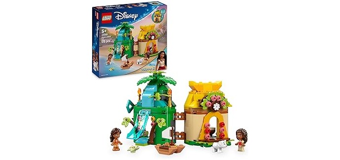 Amazon: LEGO® Disney Vaiana 2 L’île de Vaiana (43260) à 13,99€ (au lieu de 19,99€)