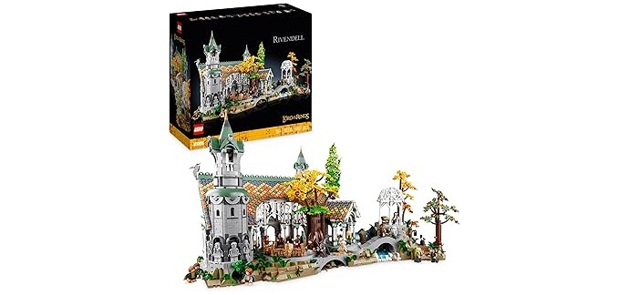 Amazon: LEGO® Icons Le Seigneur des Anneaux Fondcombe (10316) à 416,27€ (au lieu de 438,18€)