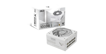 Amazon: Alimentation PC Modulaire Asus TUF Gaming 1000W Gold White Edition - 80+ Gold, ATX 3.1, PCIe 5.1, Re