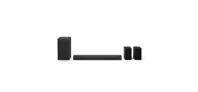 Amazon: Barre de Son LG S40TR 4.1 - 400W, Dolby Digital, DTS Digital Surround, HDMI Arc à 146€