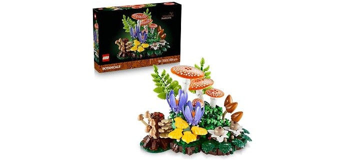 Amazon: LEGO® Botanicals Les Champignons des Bois (11505) à 56,99€ (au lieu de 63,50€)