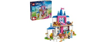 Amazon: LEGO® Disney Princess Château de Cendrillon et Ses Amis Animaux (43283) à 20,99€