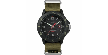 Amazon: Montre Solaire Timex Gallatin Solaire - 44mm, mouvement Quartz à 61,69€ (au lieu de 75,55€)