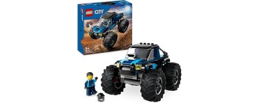 Amazon: LEGO® City Monster Truck Bleu (60402) à 11,99€ (au lieu de 14,99€)