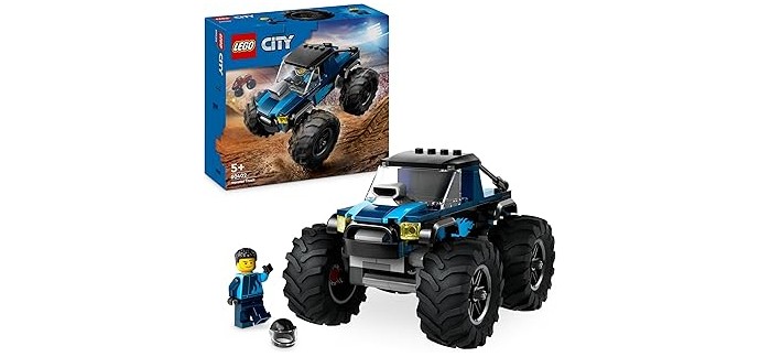 Amazon: LEGO® City Monster Truck Bleu (60402) à 11,99€ (au lieu de 14,99€)