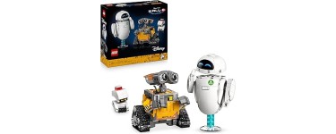 Amazon: LEGO® Disney et Pixar Wall-E et Eve (43279) à 48,99€ (au lieu de 53,89€)