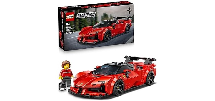 Amazon: LEGO® Speed Champions Ferrari SF90 XX Stradale (77254) à 19,99€ (au lieu de 21,99€)