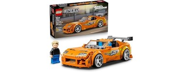 Amazon: LEGO® Speed Champions Toyota Supra MK4 (77260) à 19,99€ (au lieu de 22,99€)
