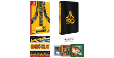 Amazon: Atari 50e Anniversary Expanded Steelbook (Switch) à 30,58€ (au lieu de 49,99€)
