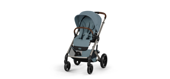 Amazon: Poussette Cybex Balios S Lux & Fold Cot, Chocolate Brown - De la naissance à 4 ans à 448,9€